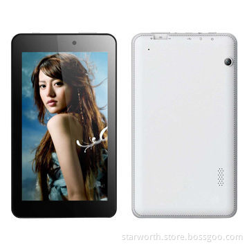 7-inch Quad-core Tablet PC, with Rockchip3188, Supports WiFi